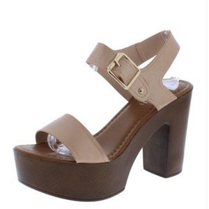 Rose Gold Platform Heels